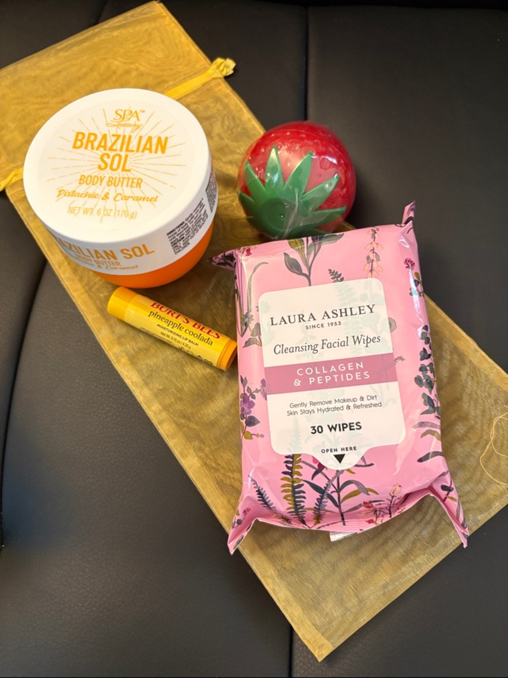 Mother’s Day Bundle-Brazilian Sol  Strawberry Glow Set (4 items w gift bag) - Picture 2 of 2